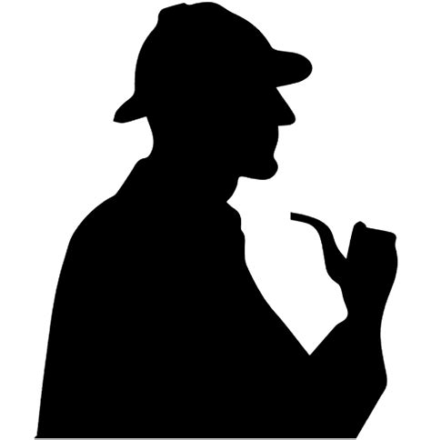 Sherlock Holmes Silhouette Transparent