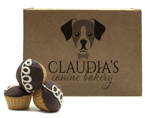 PupCups – Curly Tails – 12 Treats – Claudia's Canine Bakery