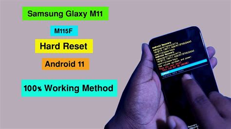 Samsung Galaxy M M F Hard Reset Android Samsung M Factory