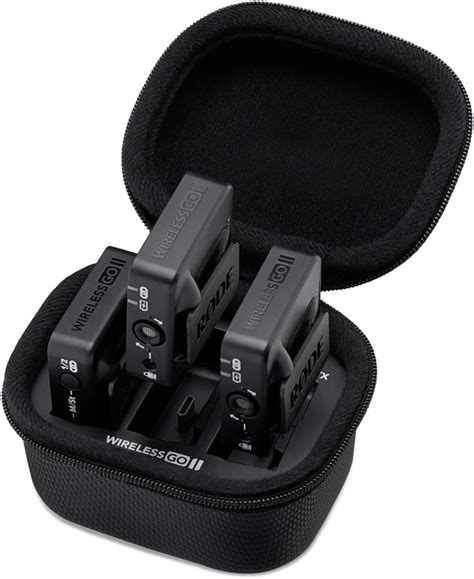 RØDE Charge Case for the Wireless GO II With Two Full Recharges, Rugged Enclosure and Zip System