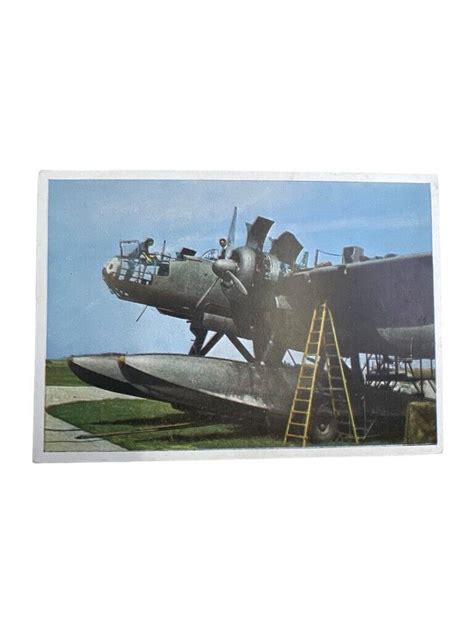 Ww2 German Luftwaffe He 115 Aircraft Postcard Military Antiques Toronto