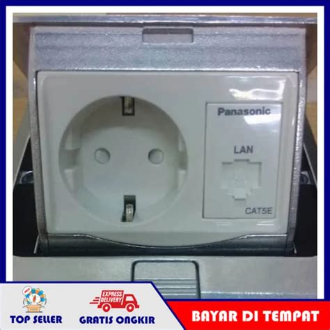 Stop Kontak Lantai Panasonic Stopkontak Arde Jack Modul Data Cat 5