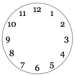 Clock Line Drawing - ClipArt Best