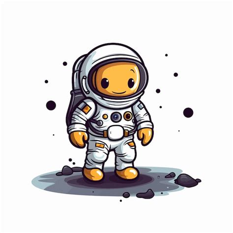 Premium Vector Cute Astronaut