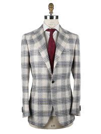 Cesare Attolini Multicolor Linen Wool Blazer IsuiT