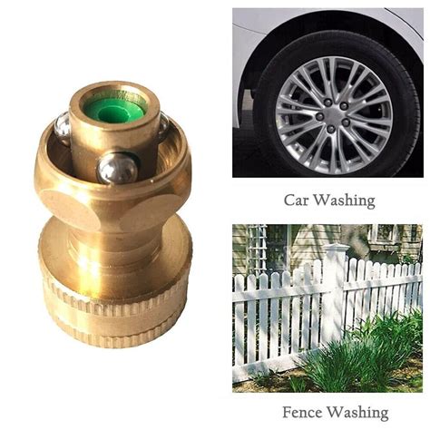 Hose Brass Nozzle Outdoor Rotating Supplies Sweeper Watering Car