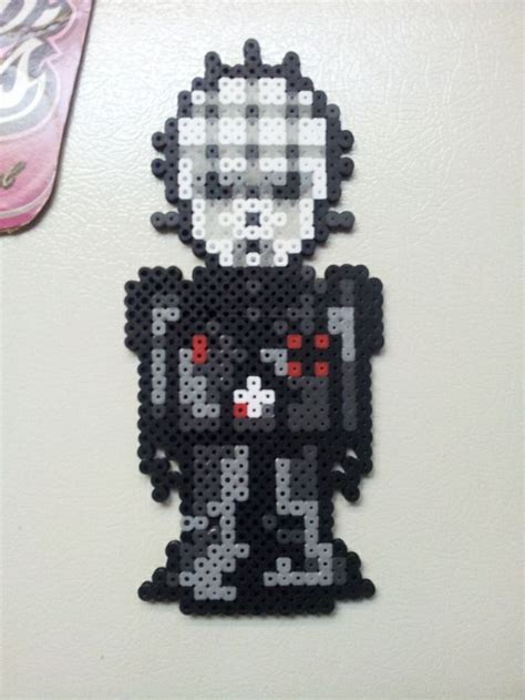 Pin By Ashley Reap On Perler Crafts Horror Diy Perler Bead Crafts Perler Bead Art Perler