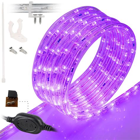 WYZworks 108LEDs 10ft LED Outside Rope Lights Outdoor ETL Certified