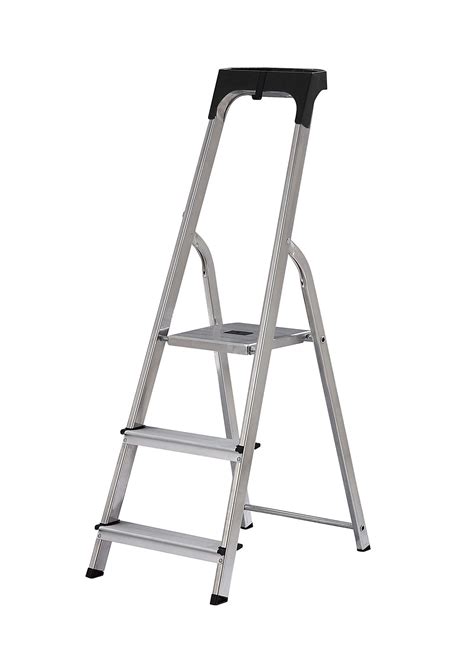 Abru 3 Tread Aluminium Step Ladder Departments Diy At Bandq