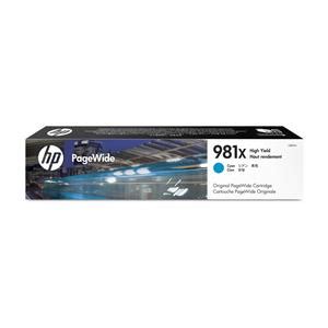 HP 981A PageWide Ink Cyan Cartridge J3M68A