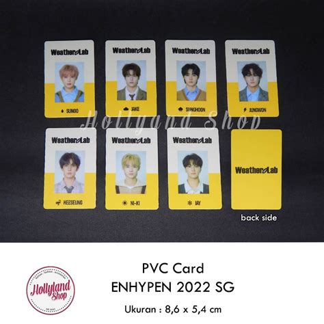 Jual Kartu ID PVC Card Kpop ENHYPEN EN 2022 Season Greeting