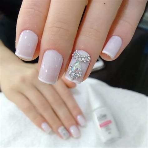 Modelos De Unhas Esmalte Branco Joias