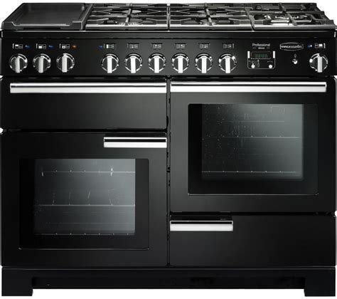 Buy Rangemaster Professional Deluxe 110 Dual Fuel Range Cooker Black