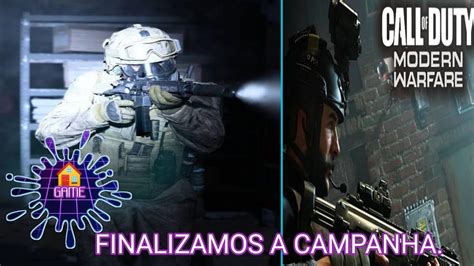 CALL of DUTY Modern Warfare Campanha até o final zeramos Cortando