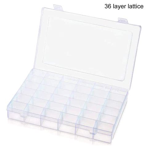 Bead Organizers Storage Cases Mini Clear Bead Storage Containers