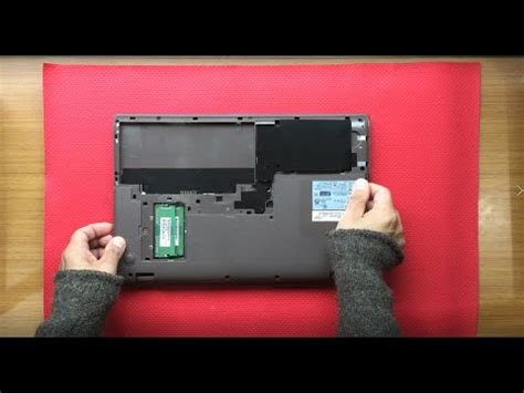 How To Disassemble FUJITSU FMV LIFEBOOK AH77 D1 YouTube