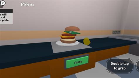 Playing Cook Burgers Vr Roblox Youtube