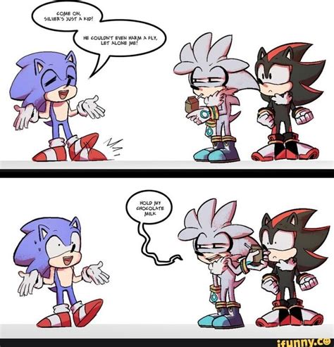 Sonic Funny Pictures Hold The Choc Milk Wattpad Shadow The