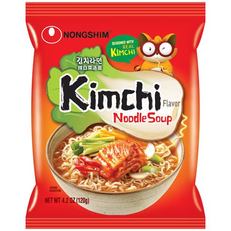 Nongshim Kimchi Noodle Soup 4 2 Ounce Pack Of 10