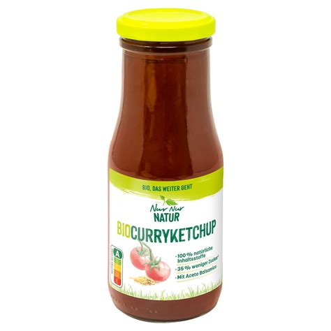 NUR NUR NATUR Bio Tomatenketchup 250 ml Curry ALDI SÜD