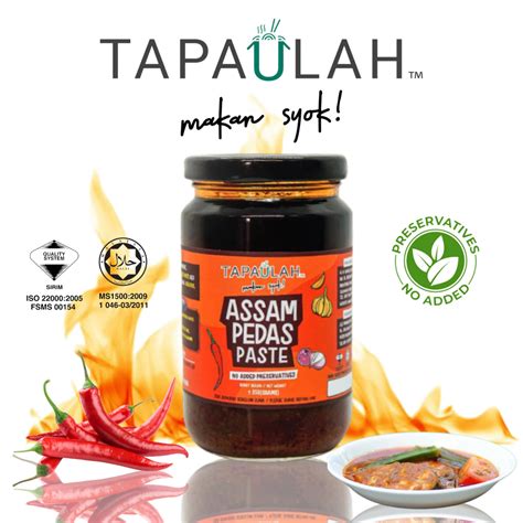 Assam Pedas Pes G Halal Tiada Pengawet Dan Sedia Untuk Di Masak