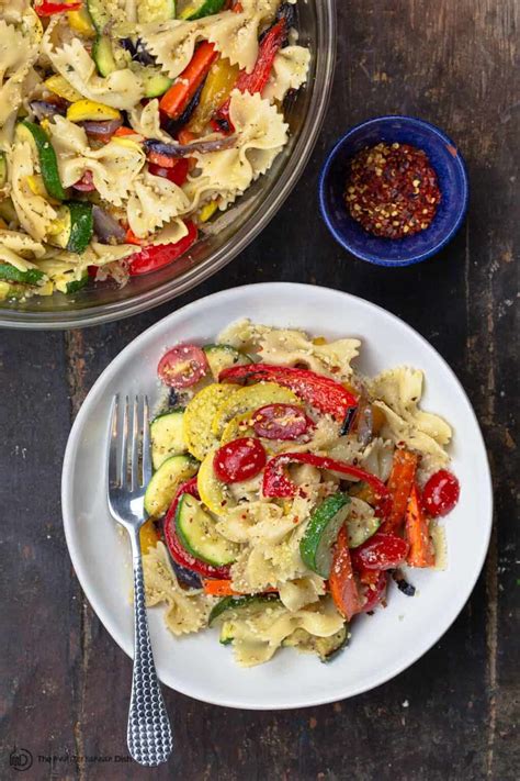 Best Pasta Primavera With Roasted Vegetables The Mediterranean Dish