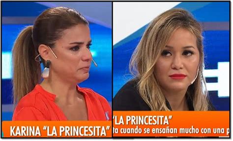 Tenso Momento Entre Karina La Princesa Y Marina Calabró Reproches