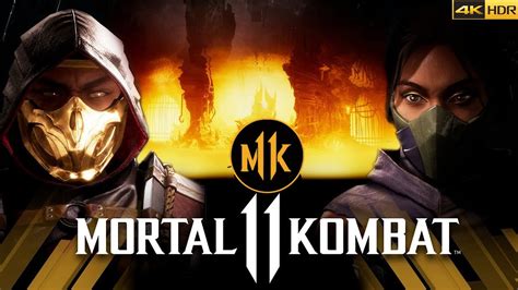 Mortal Kombat 11 Scorpion Vs Jade 4k Uhd Youtube