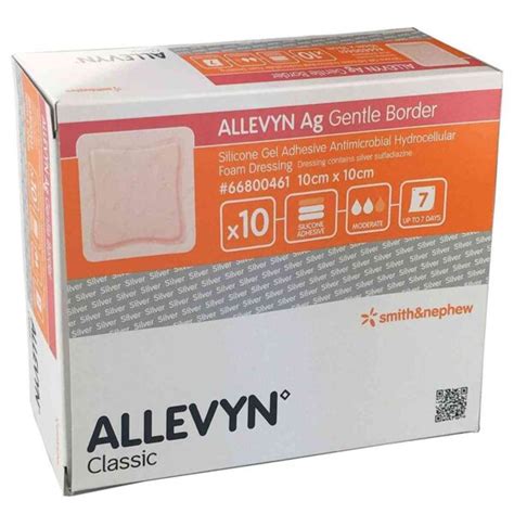 Buy Allevyn Ag Gentle Border Cm X Cm Dressings Dock Pharmacy