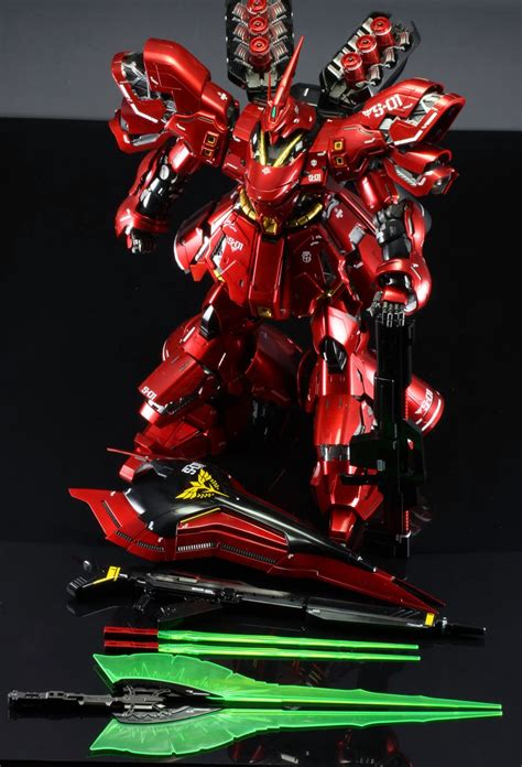 Gundam Guy Mg Sazabi Ver Ka Metallic Color Painted Build