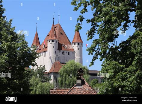 Historic Thun Castle Switzerland Stock Photo - Alamy