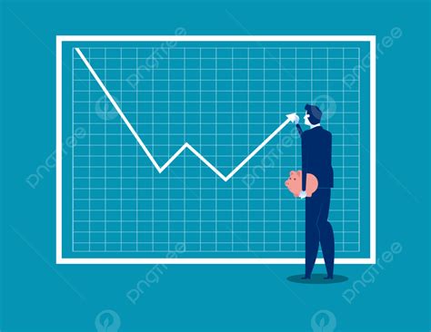 Gambar Grafik Pertumbuhan Keuangan Bisnis Dewasa Ekonomi Penghematan