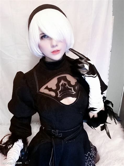 Meggii Cosplay 2B Nier Automata Patreon Erotic Cosplay Set Naked