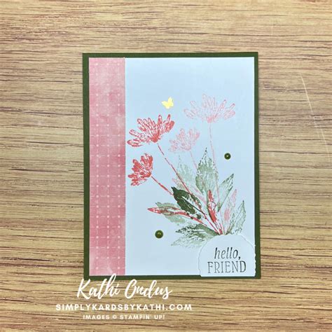 Two Easy Card Layouts With Stampin Up Inked Tiled Artofit