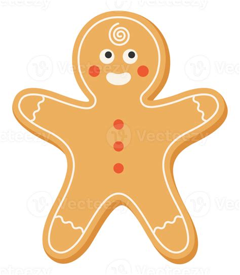 Christmas Gingerbread Man 33541141 Png