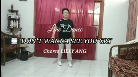 DON T WANNA SEE YOU CRY Line Dance Choreo Lilly Ang Demo Rita Emerika