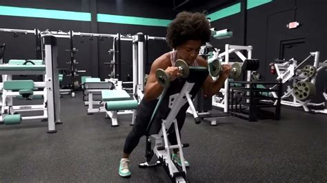 Curl Prone 45˚ Incline Db Zottman Youtube