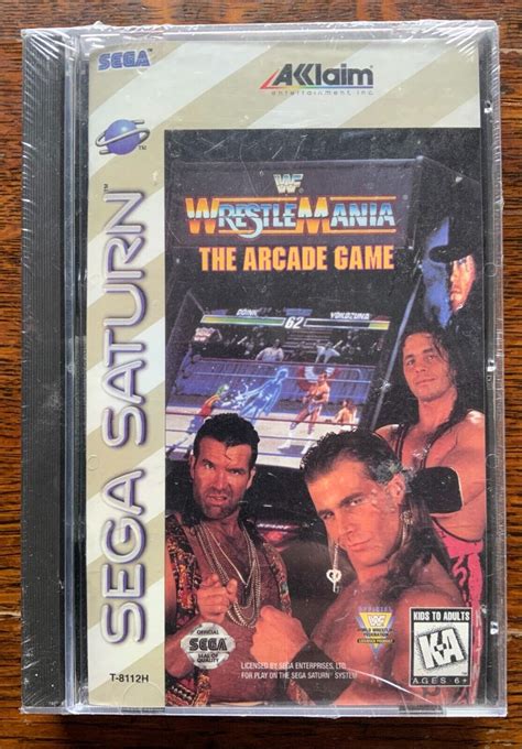 WWF WrestleMania The Arcade Game Sega Saturn 1996 For Sale Online