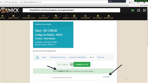 Unick Forex Como Cadastrar Gerar Fatura E Ativar Sua Conta Unick