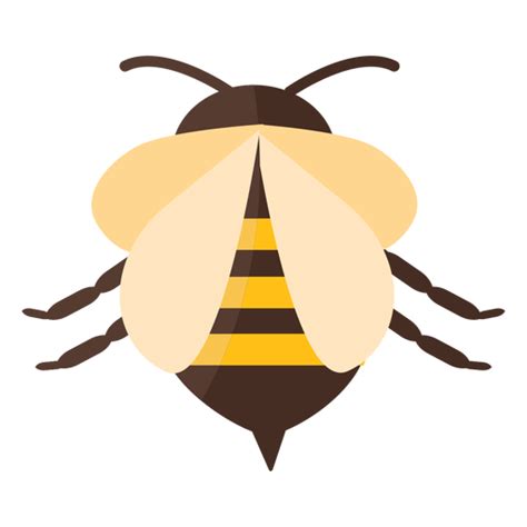 Bee Sting Stripe Wing Wasp Flat Transparent Png And Svg Vector File