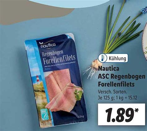 Nautica Asc Regenbogen Forellenfilets Angebot Bei Lidl Prospekte De