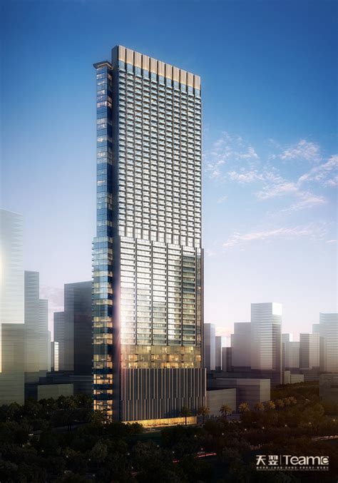 Architectural Rendering High Rise Building Behance