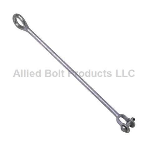 5/8" x 24" DEAD-END CLEVIS | Allied Bolt Products LLC