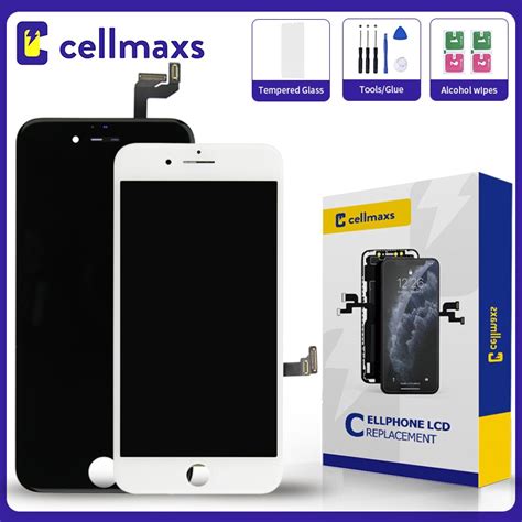 CELLMAXS FOR 4 4S 5 5S SE 6 6S PLUS 7 8 PLUS X LCD SCREEN REPLACEMENT