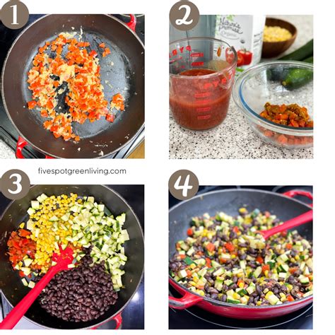 Amazing Vegetarian Black Bean Enchilada Recipe Five Spot Green Living