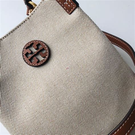 Tory Burch Blake Canvas Bucket Bag Women S Fashion Bags Wallets