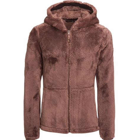 Stoic Hooded Zip Up Fuzzy Fleece Jacket Women S Clothing