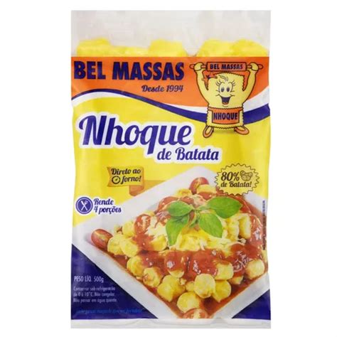 Nhoque De Batata Bel Massas Pacote 500g MercadoLivre