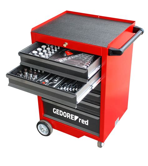 GEDORE RED Tool Trolley With 6 Drawers With 218 Pieces 3365003 BR