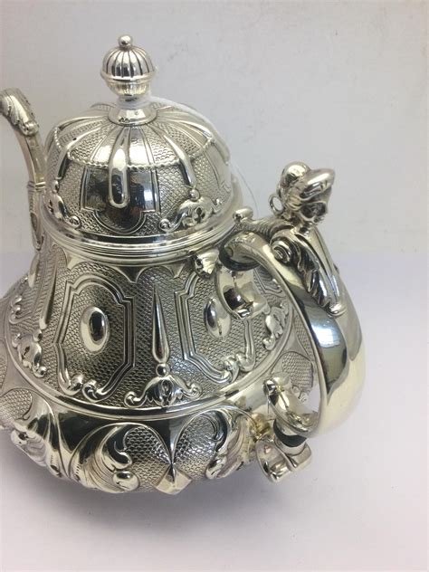 Lot 2085 A Victorian Silver Teapot